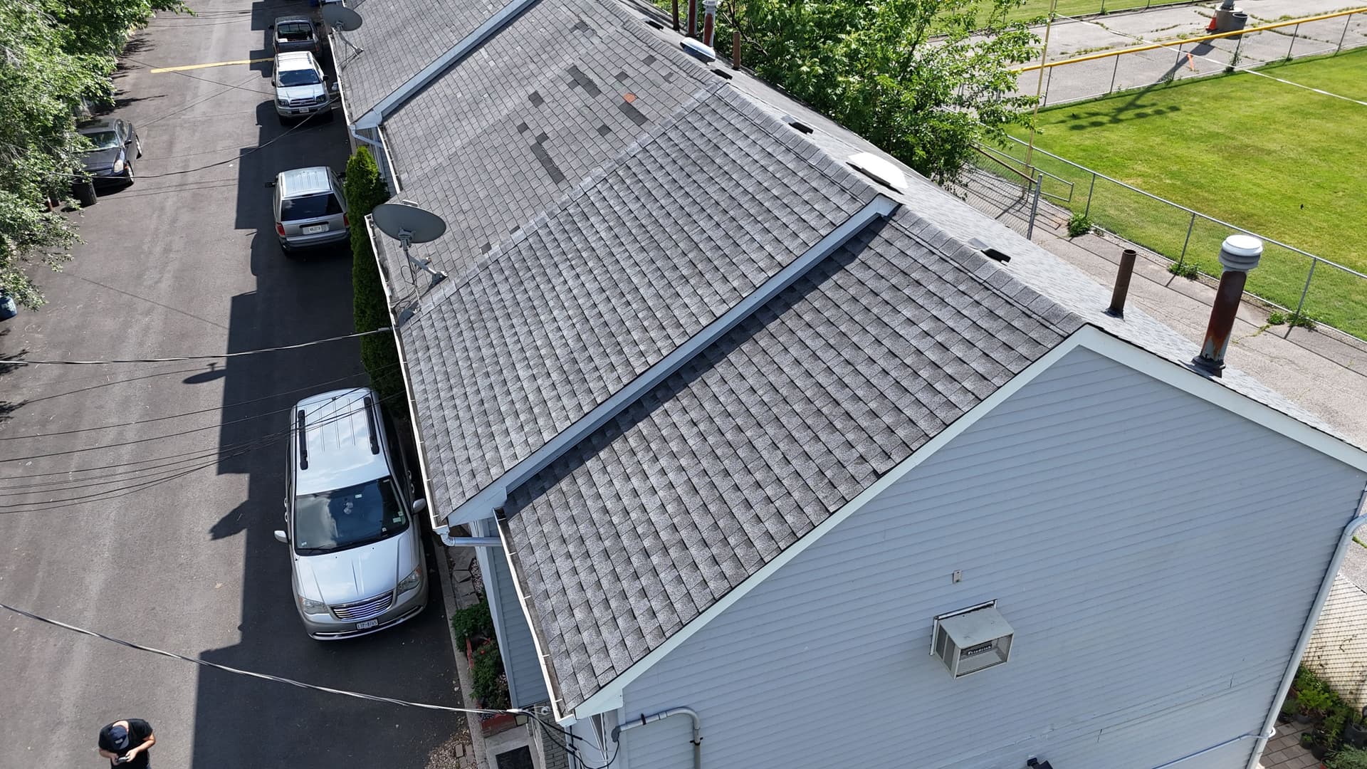 Gallery photos for Shingle Roof Replacement with New Metal Fascia on Staten Island: Image #3