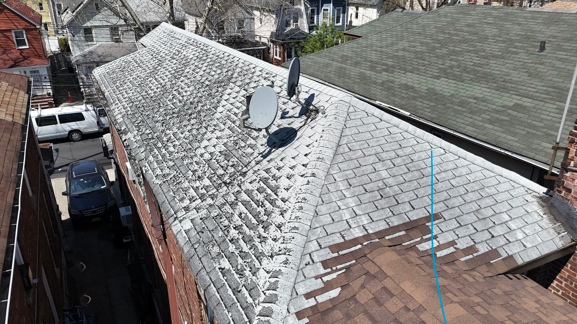 Gallery photos for Brooklyn Roof Replacement With Rotted Decking and New Architectural Shingles: Image #1