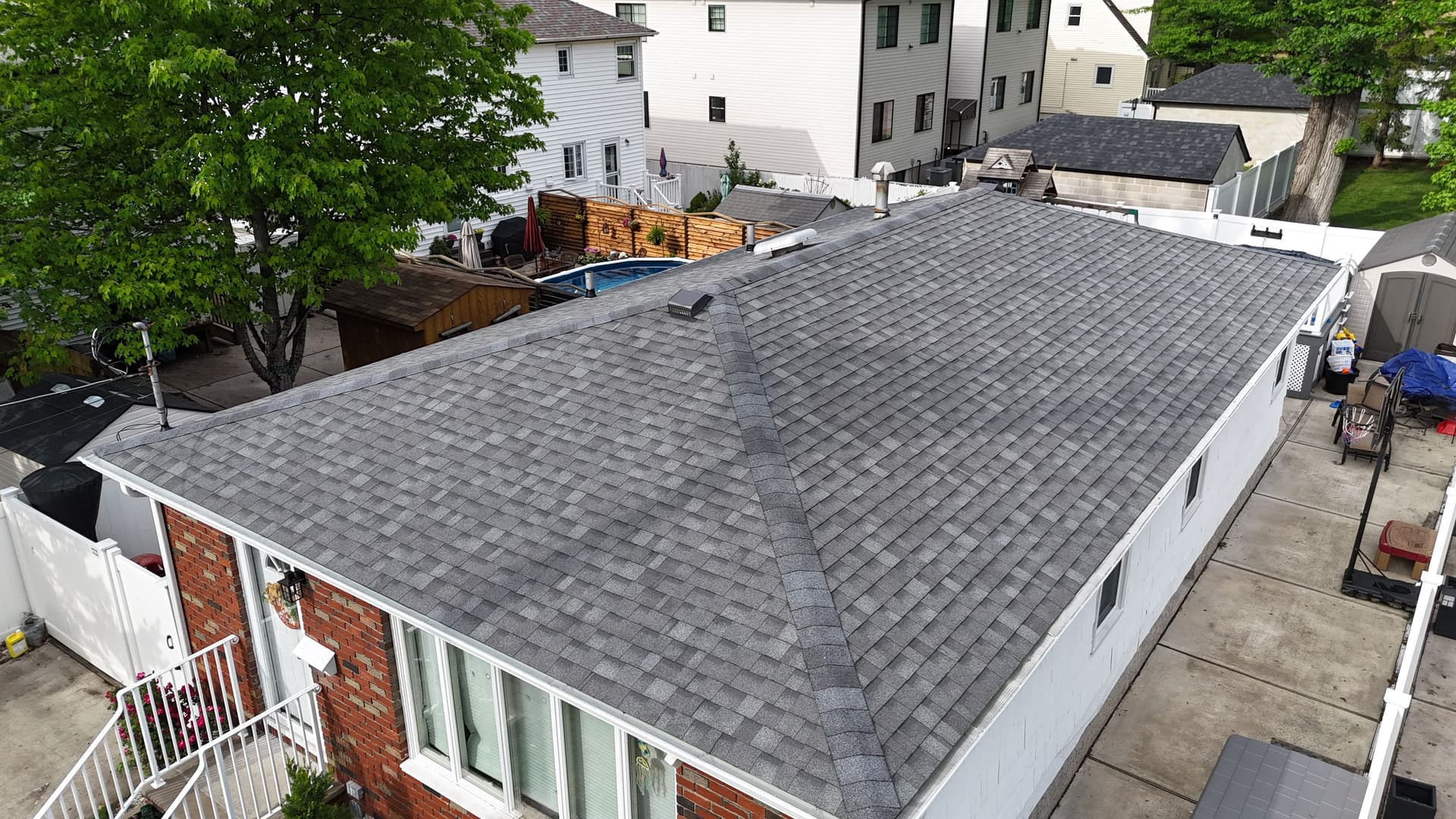 Gallery photos for Full Roof Replacement With Plywood and Gutters on Staten Island: Image #3