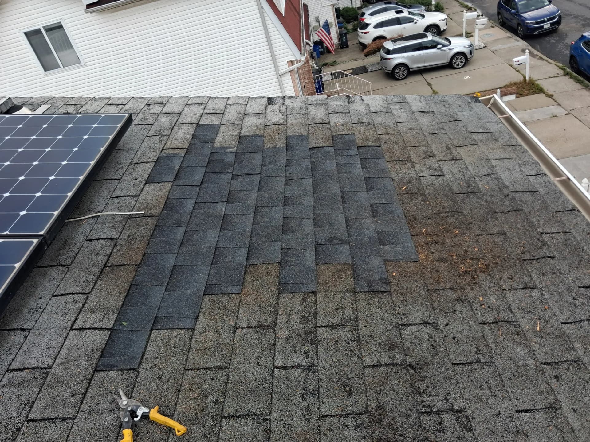 Gallery photos for Emergency Roof Repair After Storm Damage and Satellite Dish Removal: Image #3