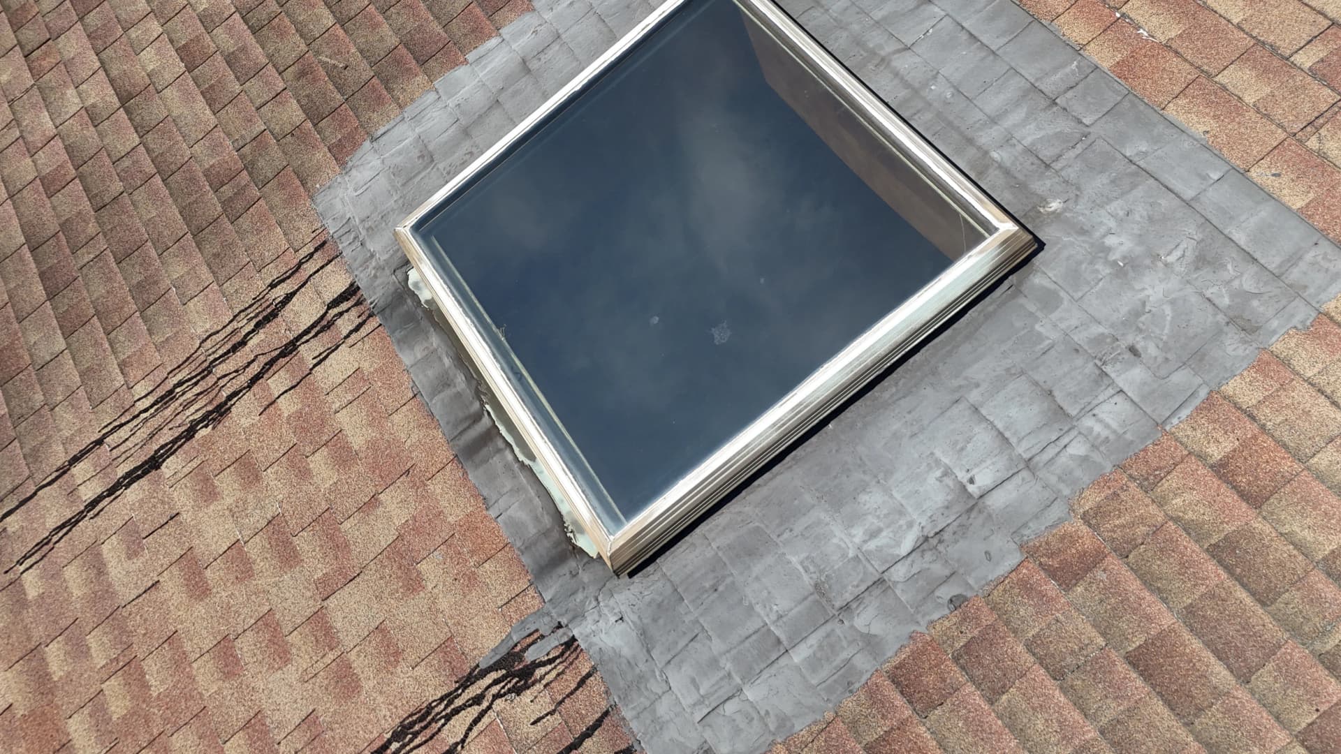 Leaky Skylight Repair and Flashing Fix in Staten Island image