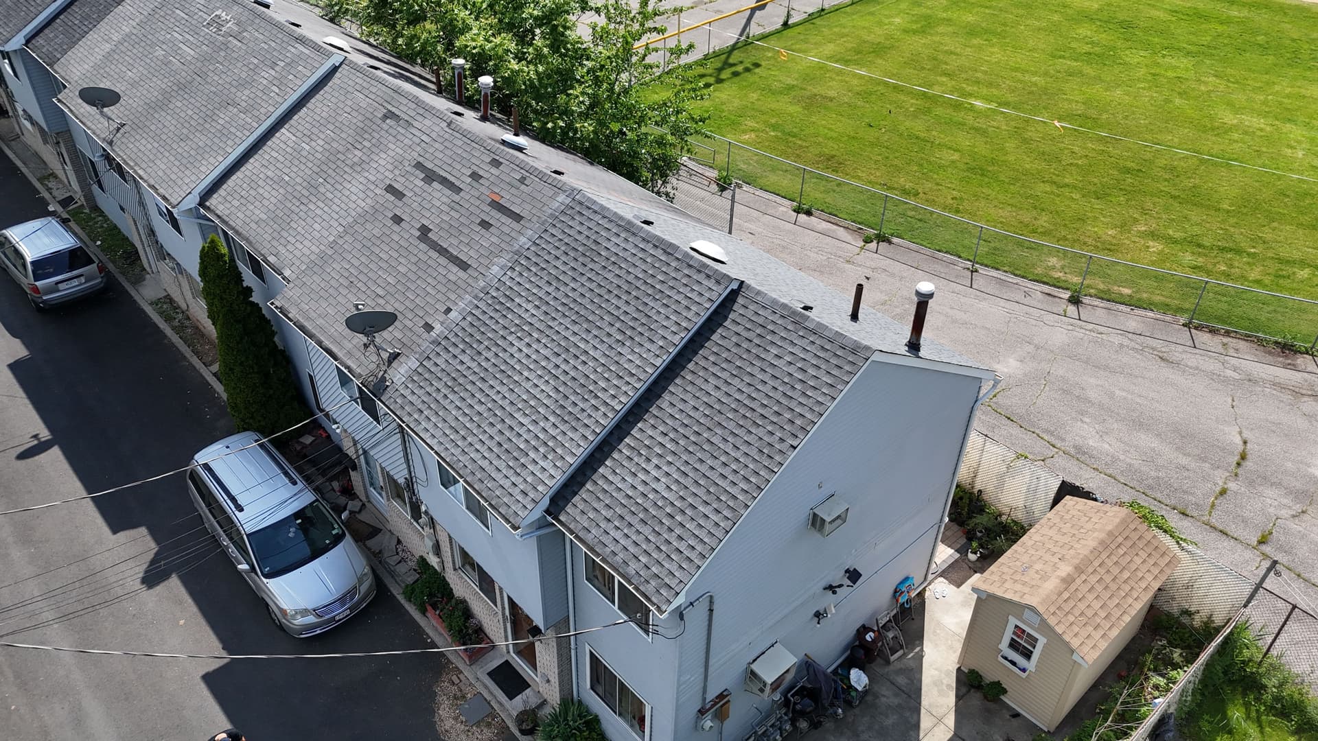 Gallery photos for Shingle Roof Replacement with New Metal Fascia on Staten Island: Image #2