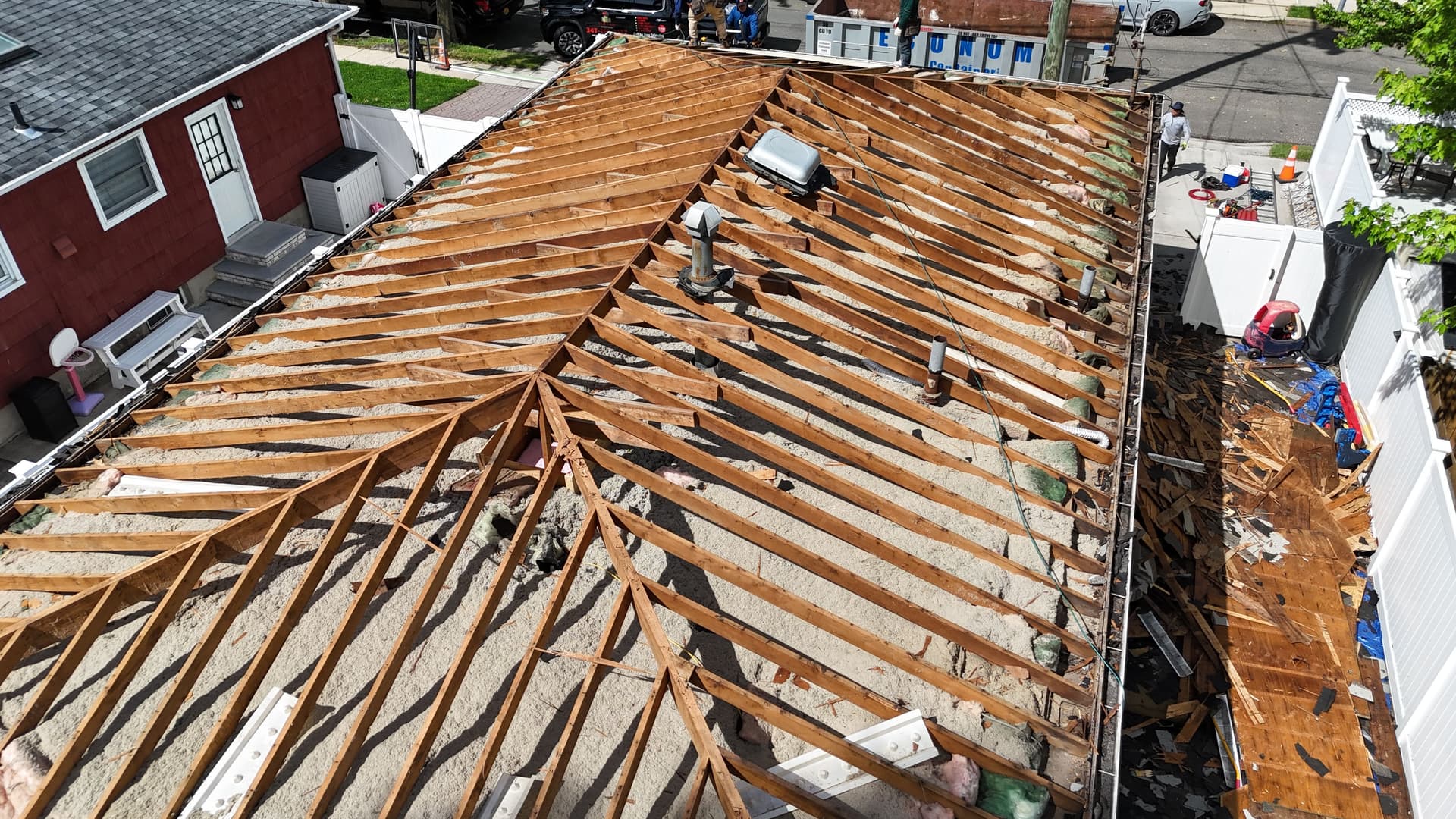 Gallery photos for Full Roof Replacement With Plywood and Gutters on Staten Island: Image #2