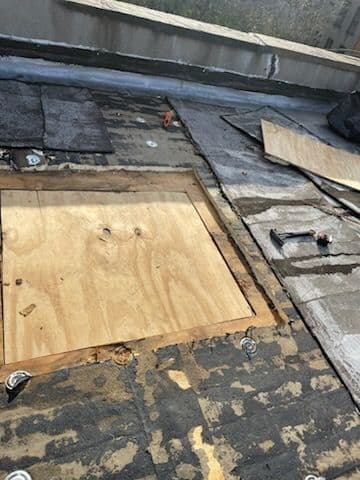 Gallery photos for Flat Roof Restoration Project: Image #1