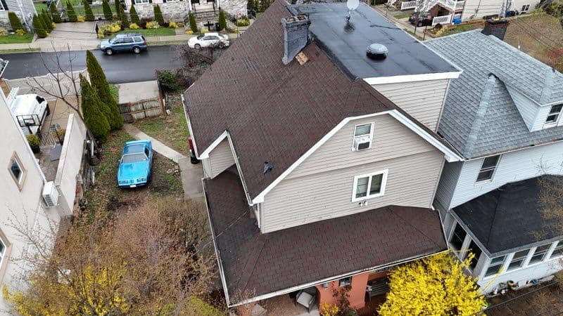 Roof Replacement with Dark Shingles