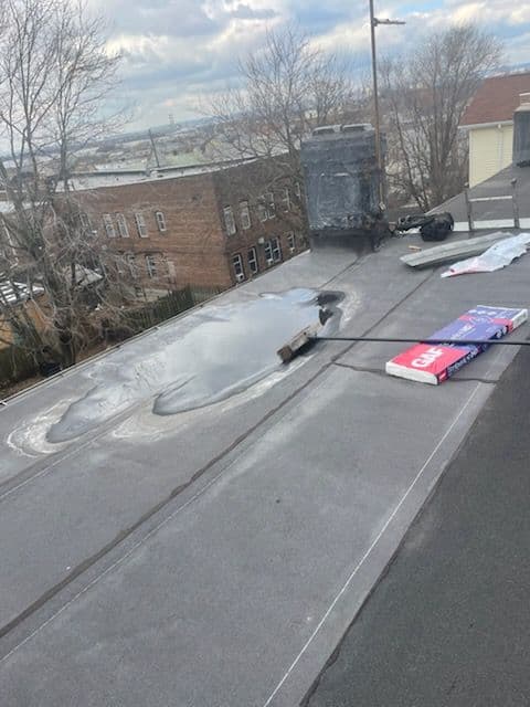 Gallery photos for Rooftop Pooling Issue Solved in New York: Image #1