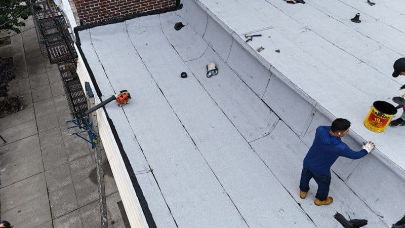 Gallery photos for Flat Roof Transformation Completed in Bayonne: Image #2
