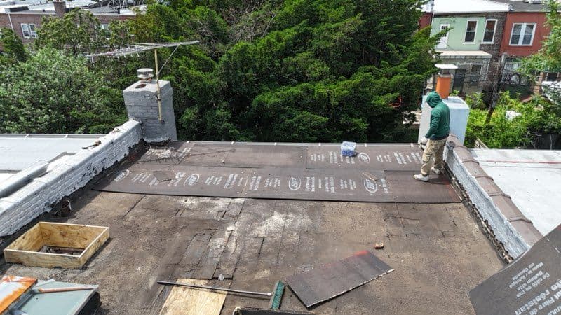 Gallery photos for Flat Roof Replacement in Brooklyn: Image #1