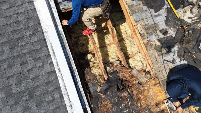 Gallery photos for Swift Roof Repair with Plywood Replacement: Image #1