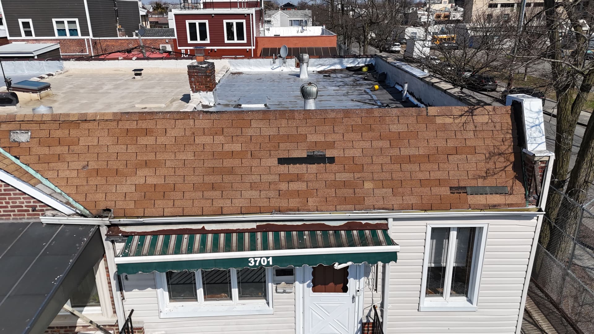 Full Flat and Shingle Roof Replacement in Brooklyn image