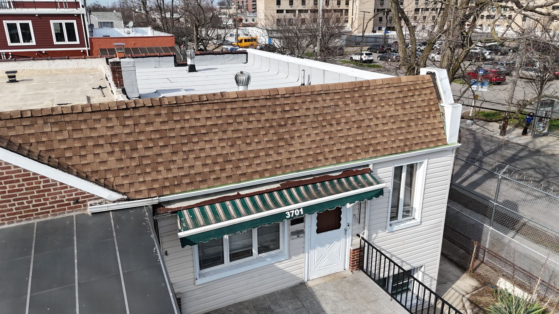 Gallery photos for Full Flat and Shingle Roof Replacement in Brooklyn: Image #2