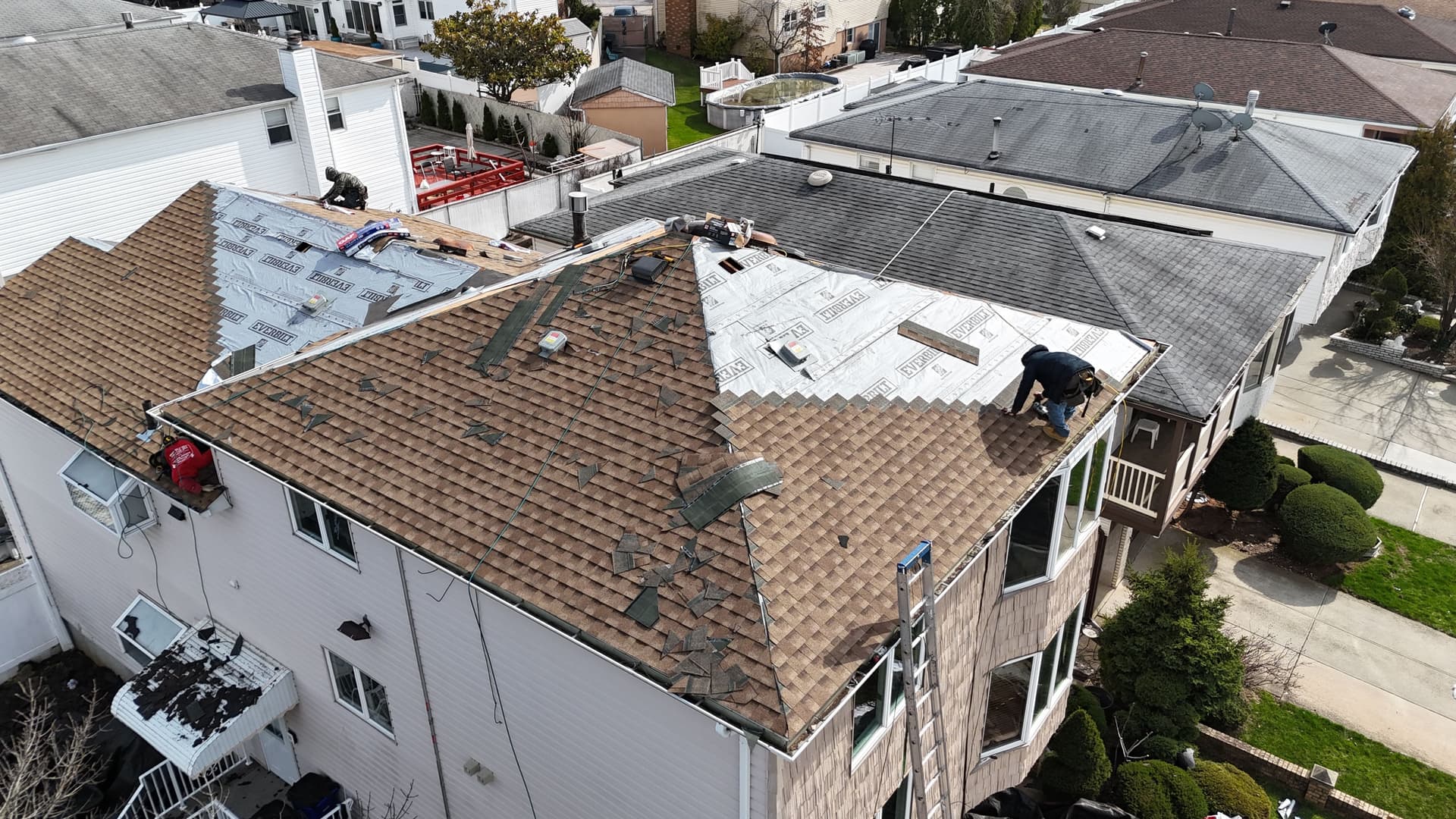 Gallery photos for Asphalt Shingle Roof Overhaul in Staten Island: Image #2